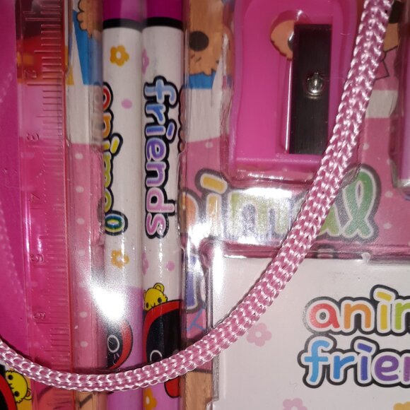 OKITOKI  Child Stationery Set -Ruler, 2 Pencils,Pad, Sharpener,Eraser Un… - Picture 2 of 6